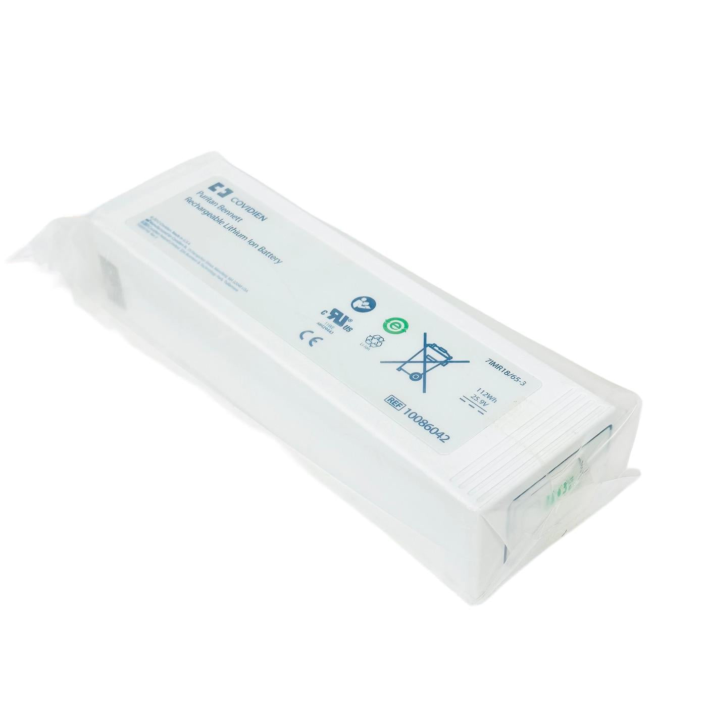 Covidien 10086042 Rechargeable Li-Ion Battery, 25.9 Volts For Puritan
