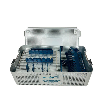 Arthrex AR-1510S Retroconstruction Drill Guide System Tray Only W/ Lid