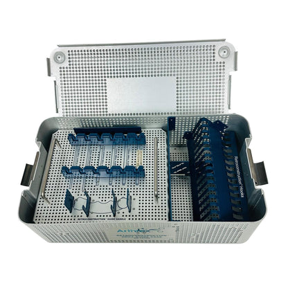 Arthrex AR-1510S Retroconstruction Drill Guide System Tray Only W/ Lid