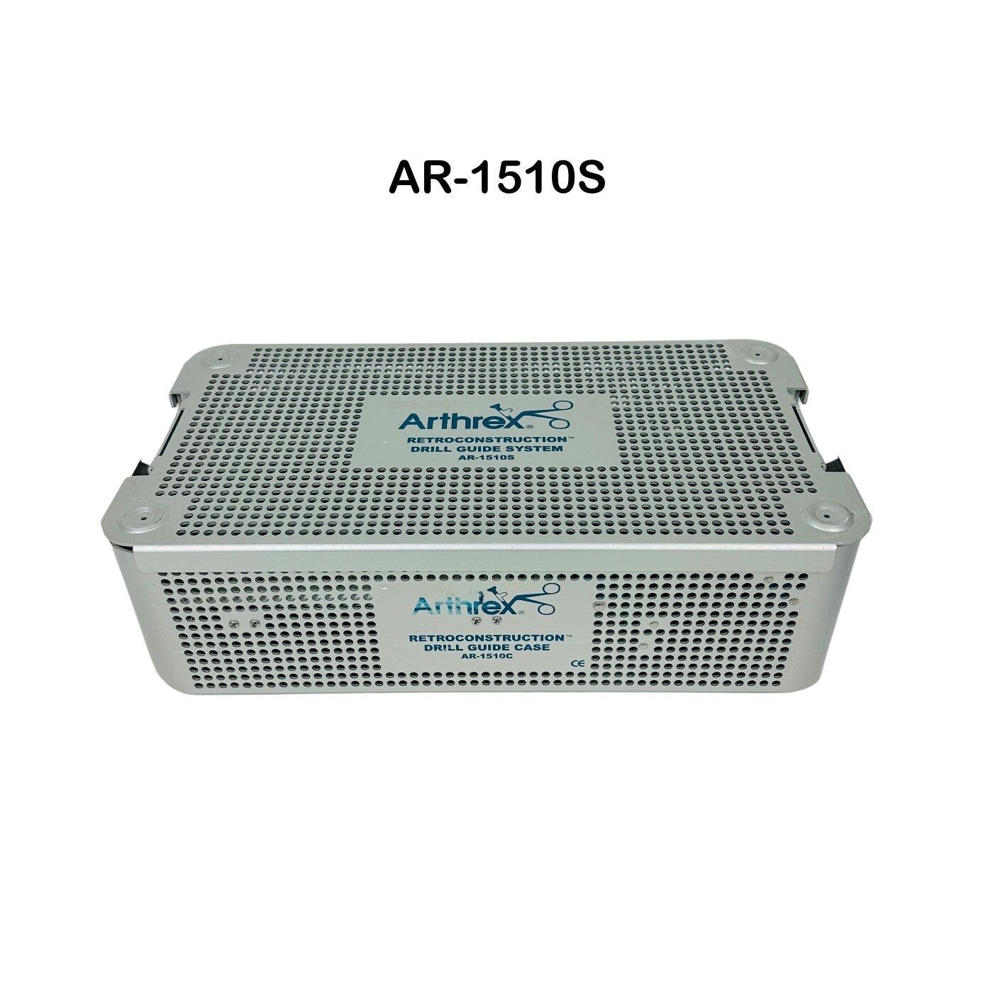 Arthrex AR-1510S Retroconstruction Drill Guide System Tray Only W/ Lid