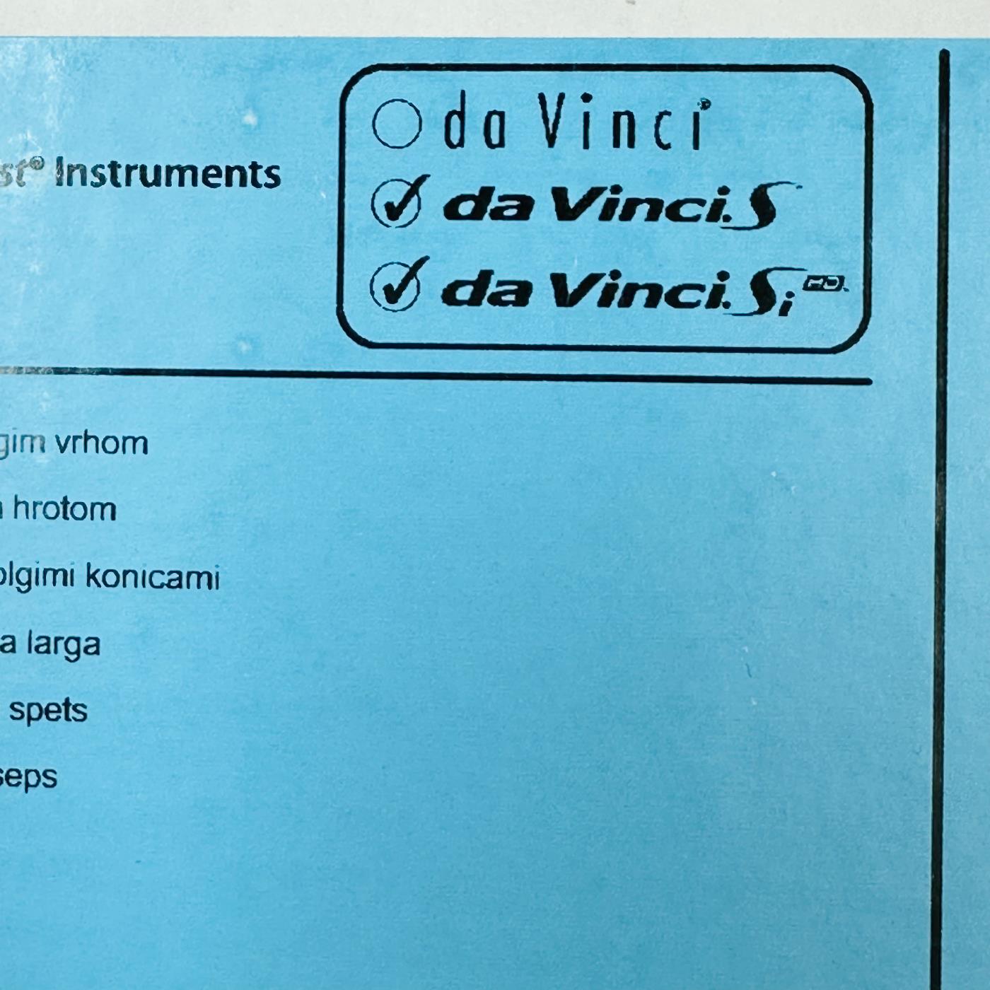 Intuitive Surgical 420048 Da Vinci Long Tip Forceps 8mm Instrument (New)