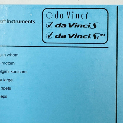 Intuitive Surgical 420048 Da Vinci Long Tip Forceps 8mm Instrument (New)