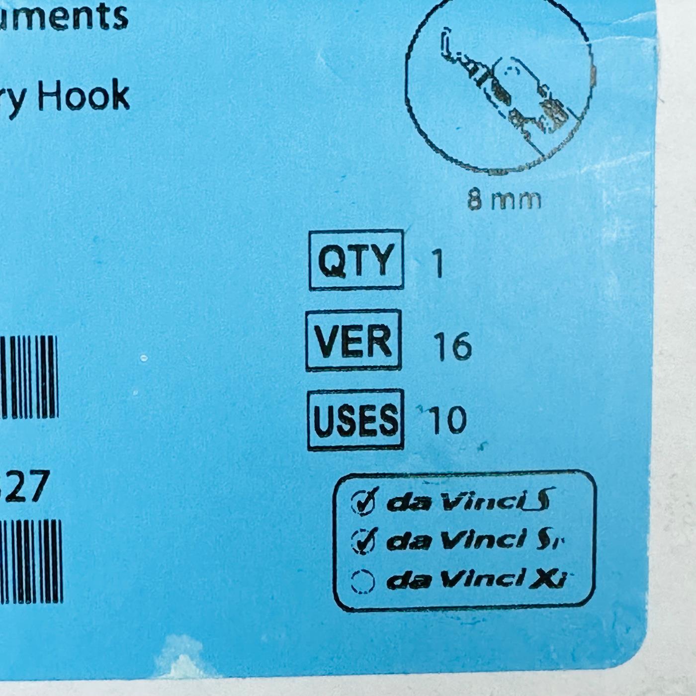 Intuitive Surgical 420183 Da Vinci Permanent Cautery Hook 8mm Instrument (New)