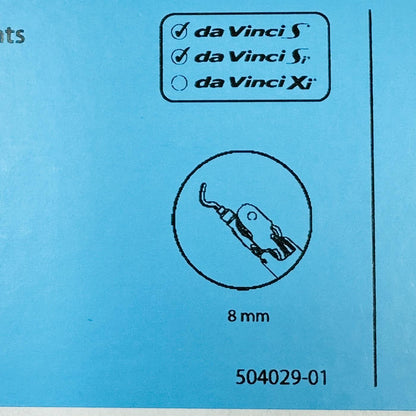 Intuitive Surgical 420183 Da Vinci Permanent Cautery Hook 8mm Instrument (New)