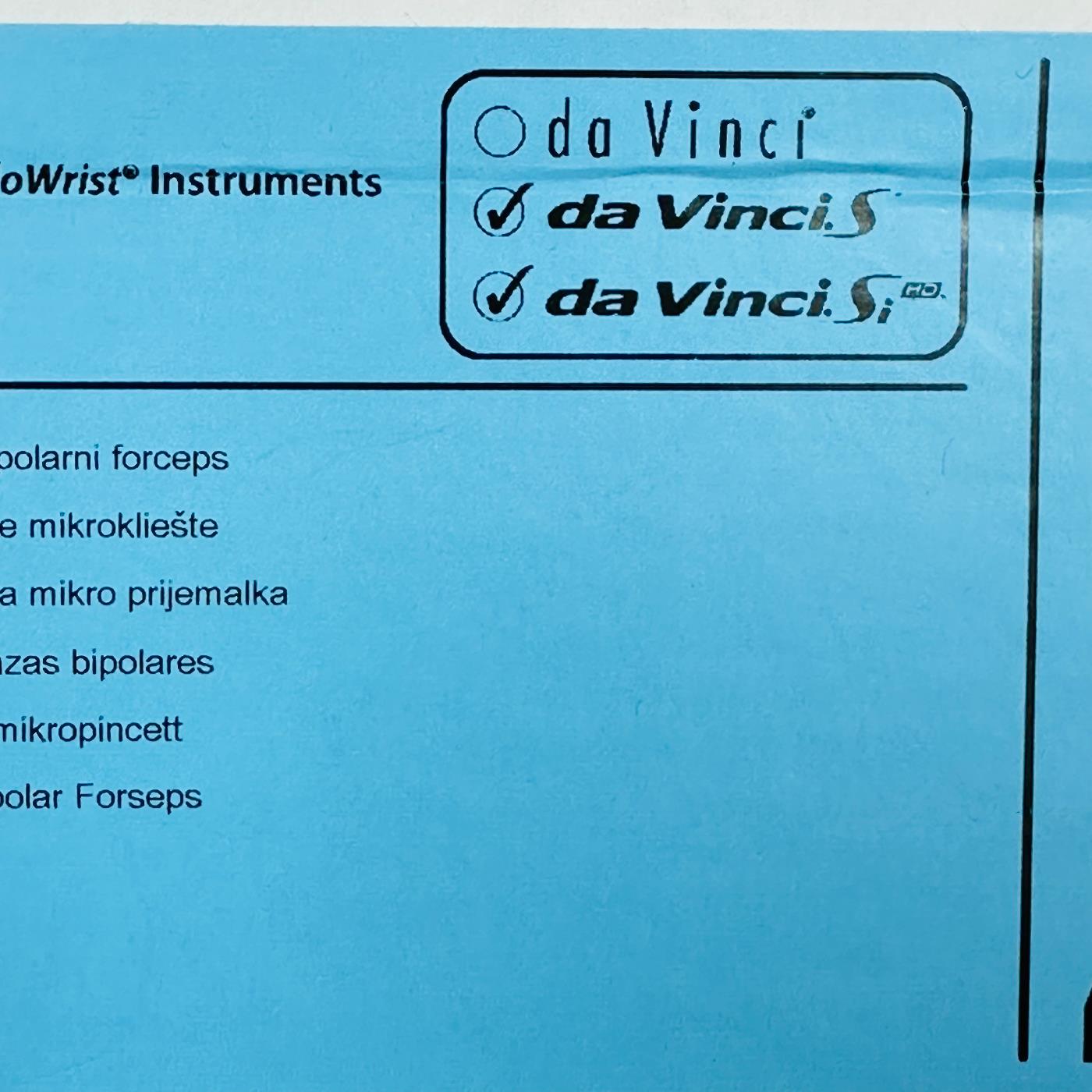 Intuitive Surgical 420171 Da Vinci MICRO BIPOLAR FORCEPS 8mm Instrument (New)