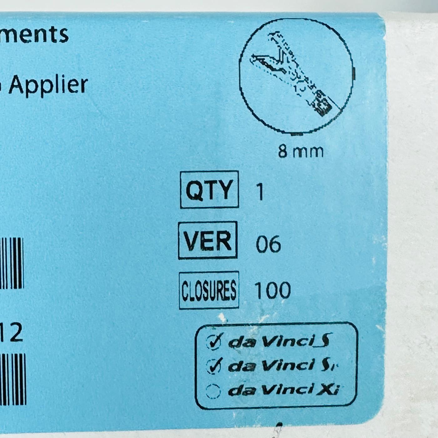 Intuitive Surgical 420327 Da Vinci Medium-Large Clip Applier 8mm (New)