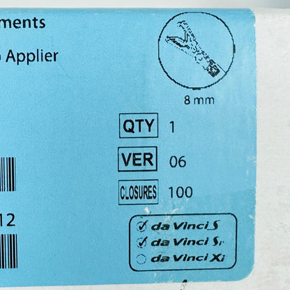 Intuitive Surgical 420327 Da Vinci Medium-Large Clip Applier 8mm (New)