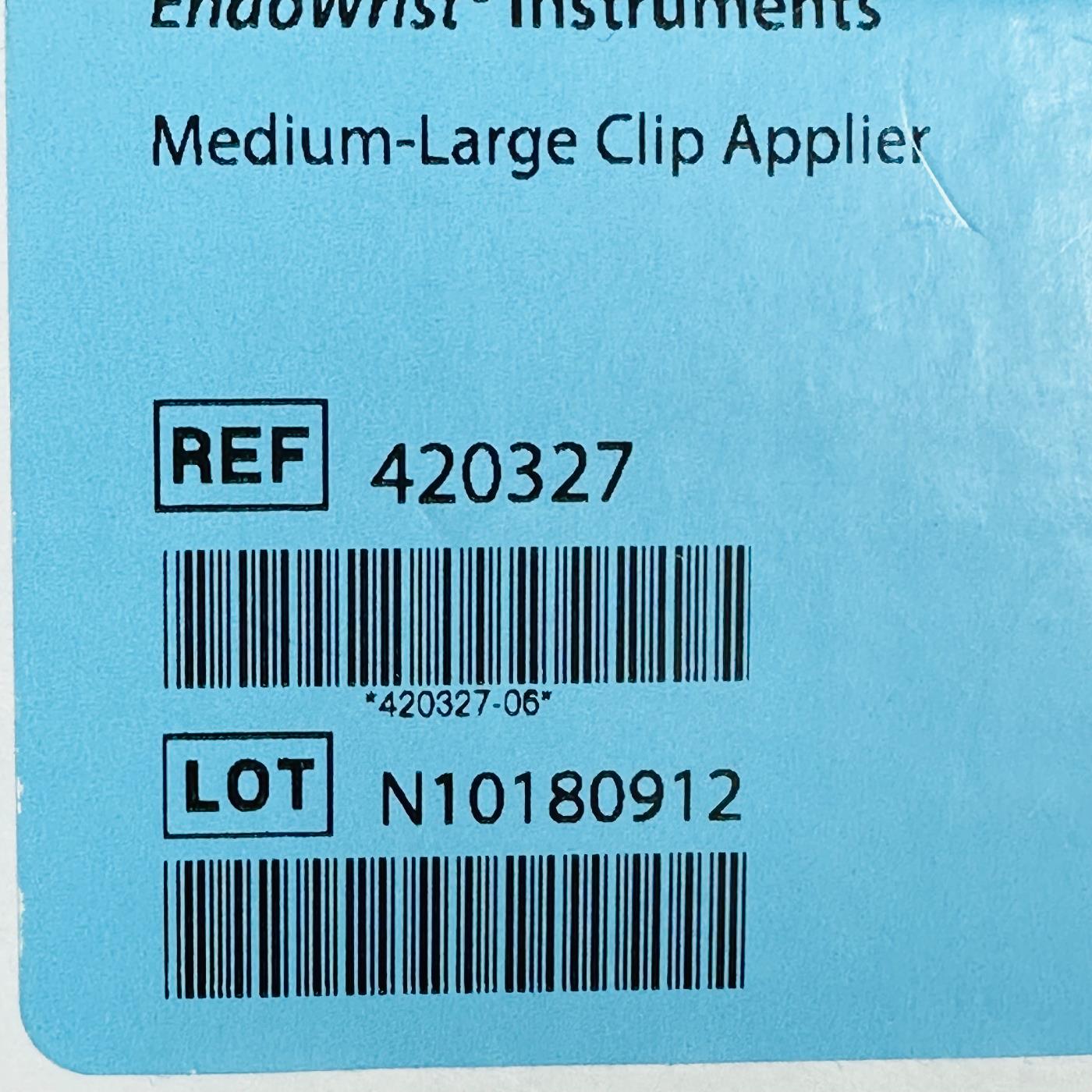 Intuitive Surgical 420327 Da Vinci Medium-Large Clip Applier 8mm (New)