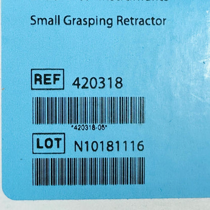 Intuitive Surgical 420318 Da Vinci Small Grasping Retractor 8mm Instrument (New)