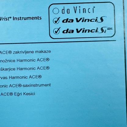 Intuitive Surgical 420275 Da Vinci HARMONIC ACE CURVED SHEARS 8mm (New)
