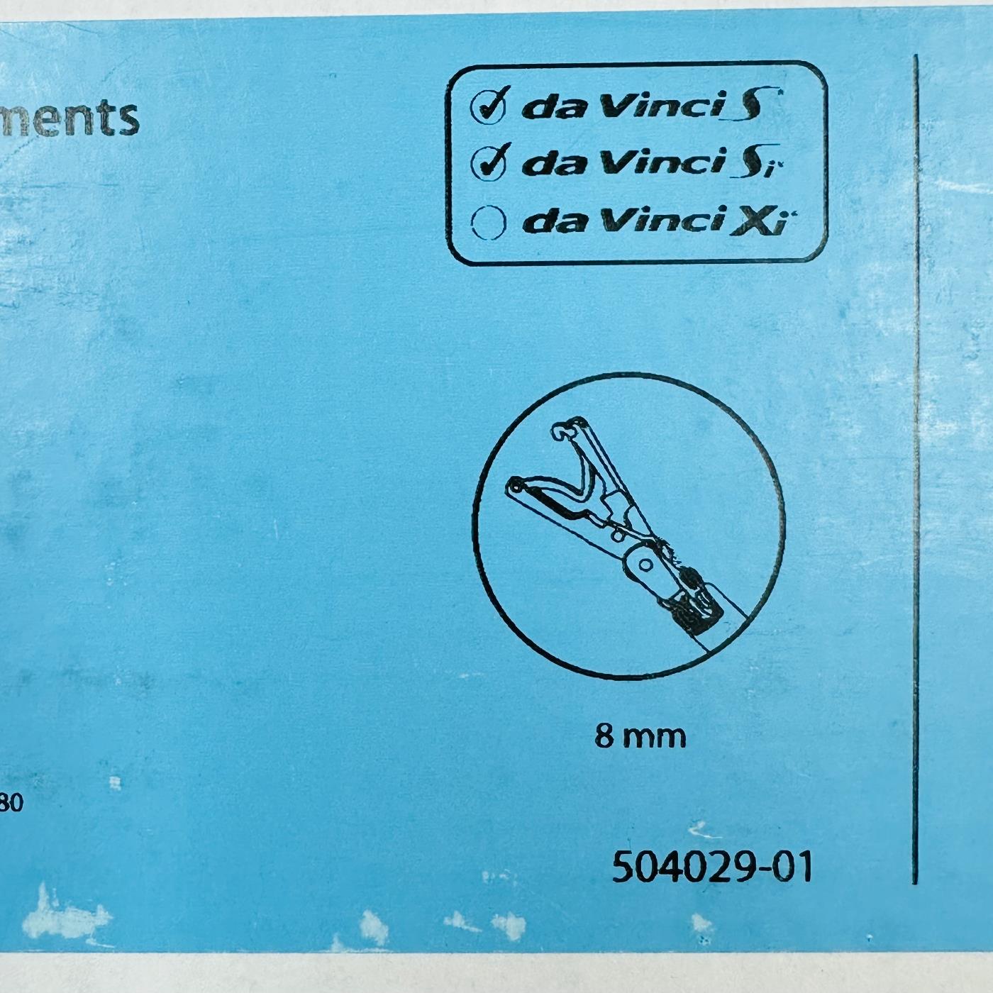 Intuitive Surgical 420230 Da Vinci Large Clip Applier 8mm Instrument (New)