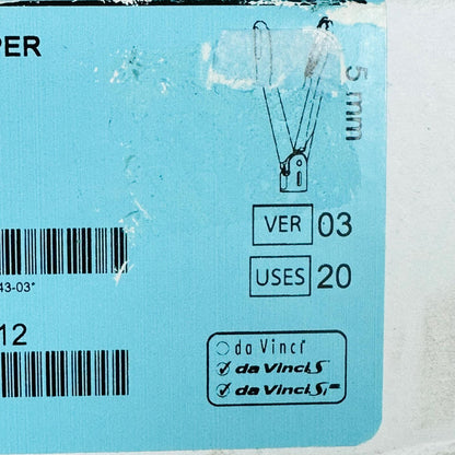 Intuitive Surgical 420343 Da Vinci THORACIC GRASPER 5mm Instrument (New)