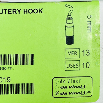 Intuitive Surgical 428090 Da Vinci PERMANENT CAUTERY HOOK 5mm Instrument (New)