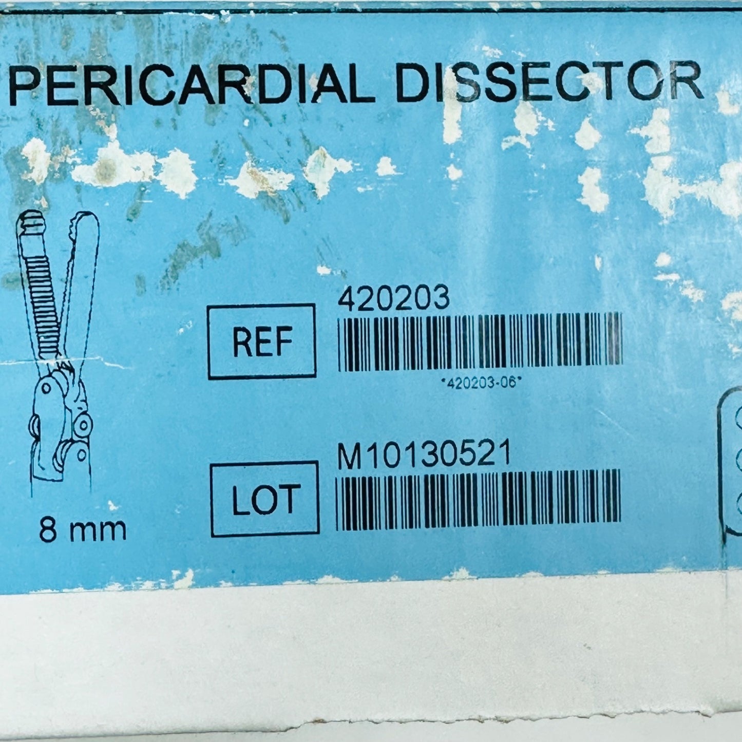 Intuitive Surgical 420203 Da Vinci PERICARDIAL DISSECTOR 8mm Instrument (New)