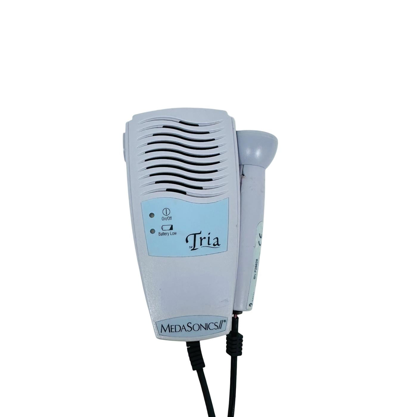 MedaSonics TRIA II Handheld doppler w/ probe 2 mhz